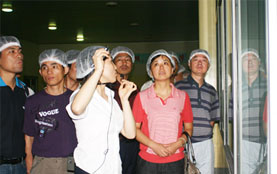 參觀銀鷺集團(tuán)