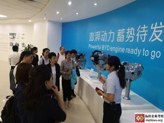 比亞迪參觀學習